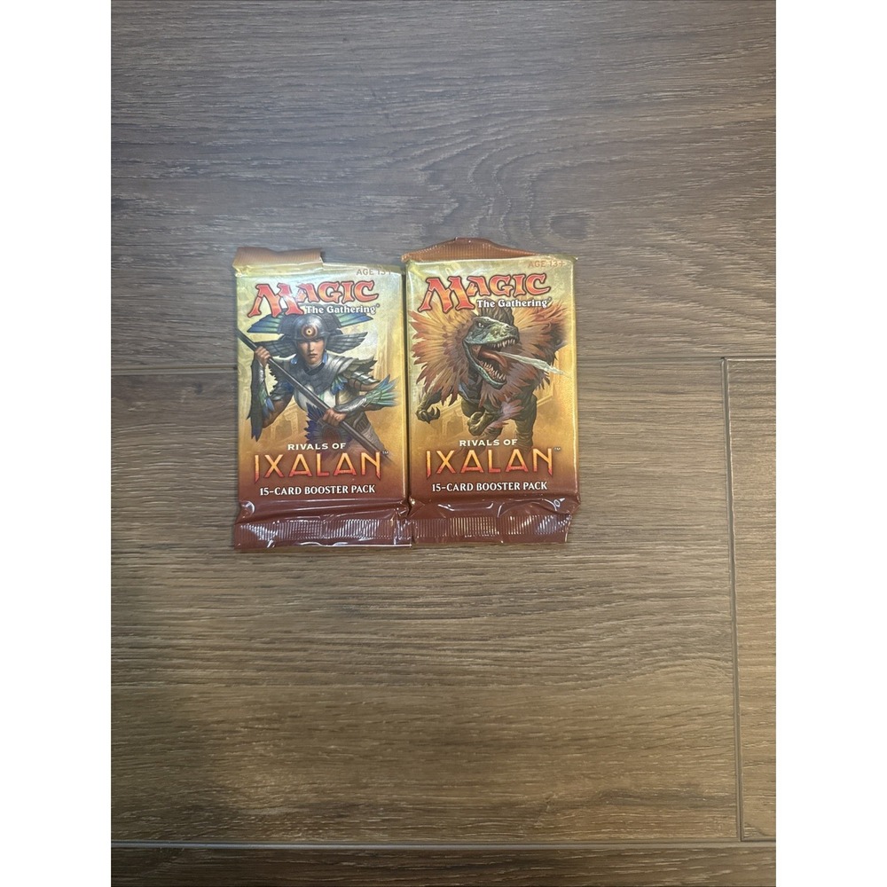 Magic: The Gathering - Rivals of Ixalan - Booster Pack - Factory Sealed Lot Of 2